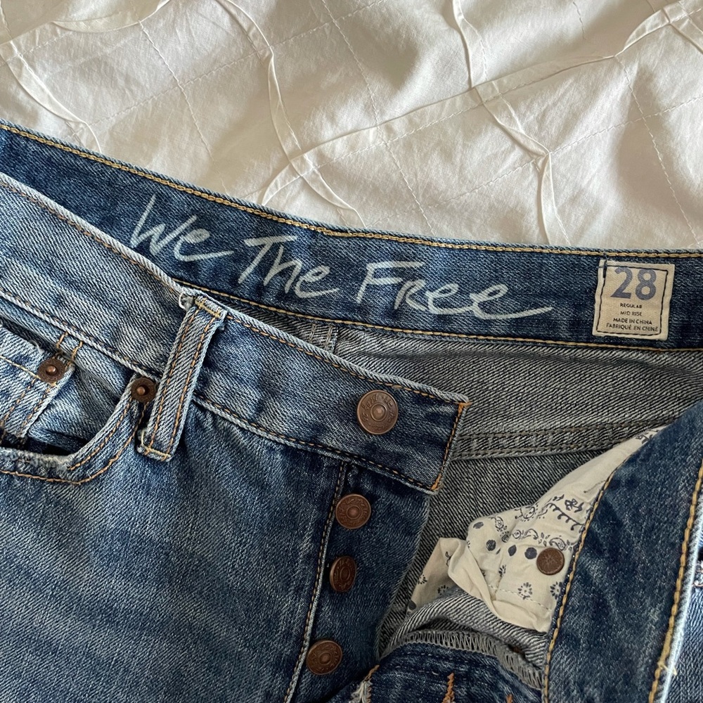 Free People Denim Shorts